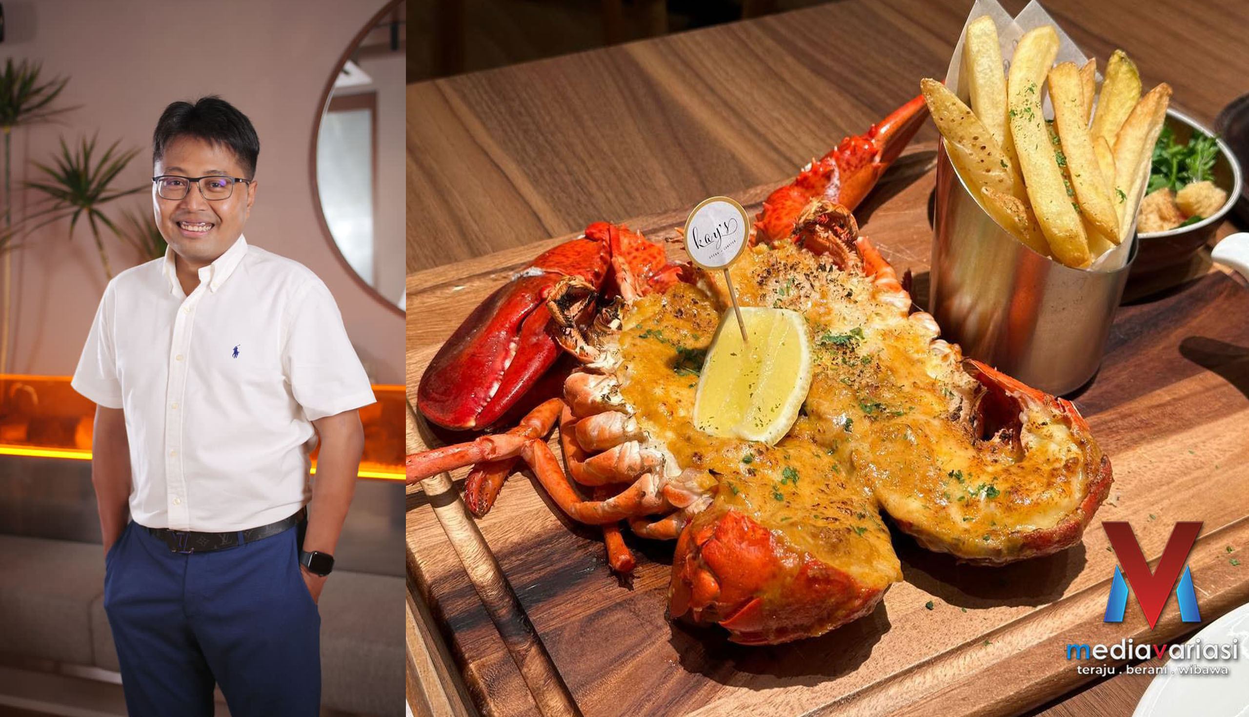 Tak Malu Bawa Grab Pemilik Kays Steak Lobster Kongsi Detik