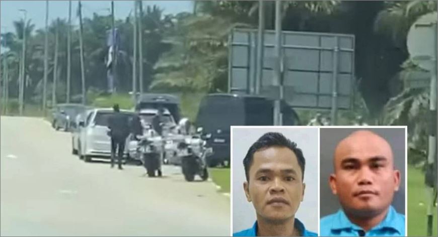 Polis Buru Dua Tahanan Indonesia Yang Lolos Ketika Dalam Perjalanan Ke ...